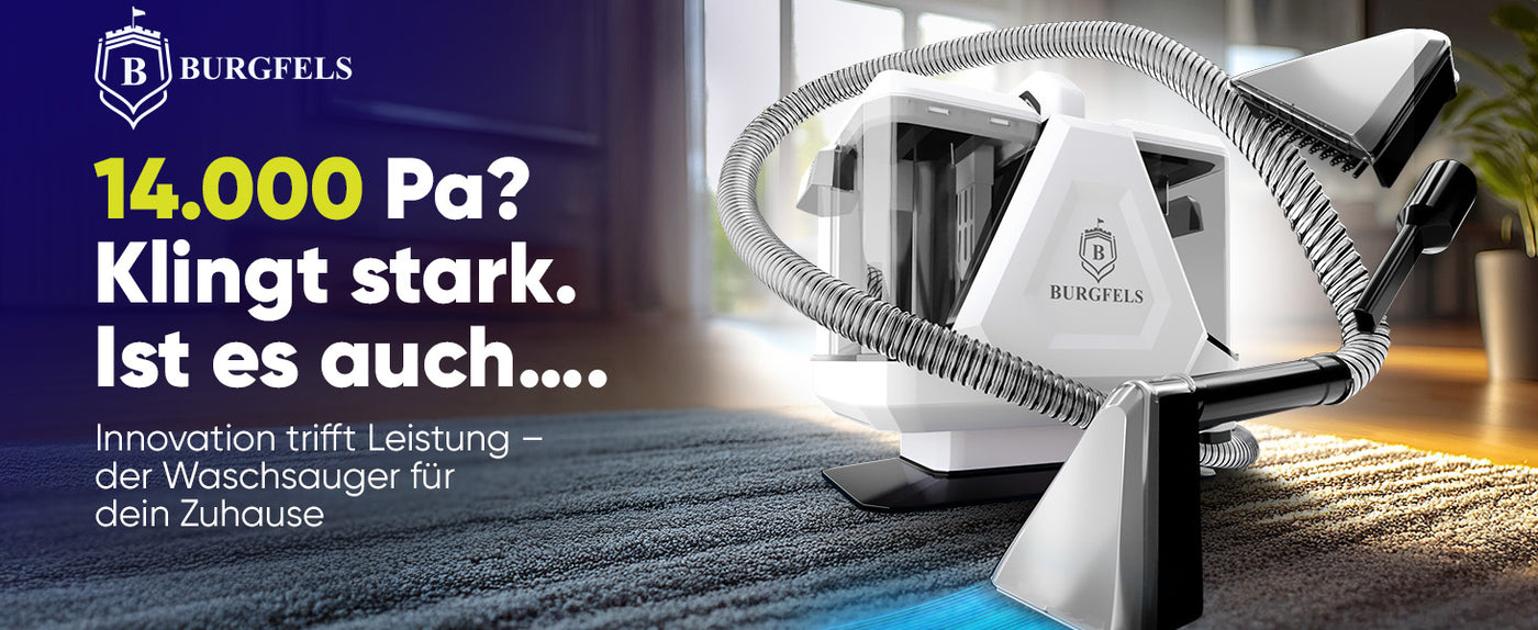 Polsterreiniger Gerät PRO14WS [550W] Waschsauger, Nasssauger für Teppich und Polster